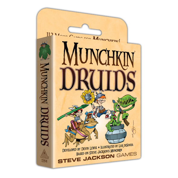 Munchkin Druids Game Expansion front cover