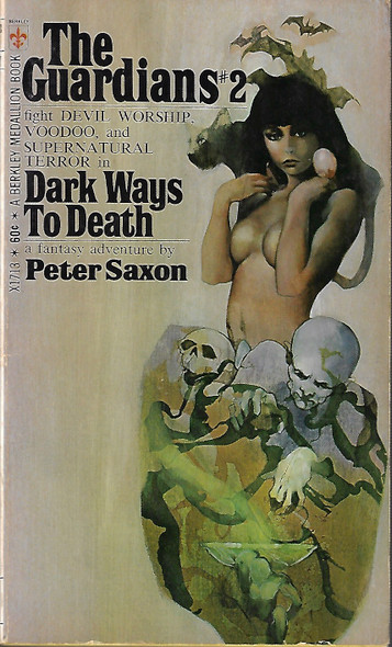 Dark Ways To Death 2 The Guardians front cover by Peter Saxon