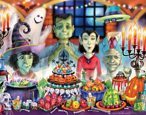 Monster Banquet Countdown to Halloween Calendar front cover