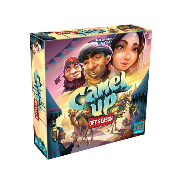 Camel Up Off Season Board Game front cover