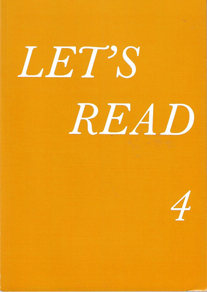Let's Read Book 4 front cover by Leonard Bloomfield, ISBN: 083885303X