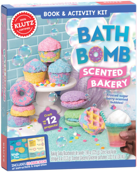 Klutz Bath Bomb Scented Bakery Craft Kit front cover