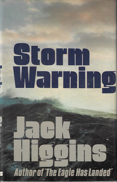 Storm warning front cover by Jack Higgins, ISBN: 0002224607