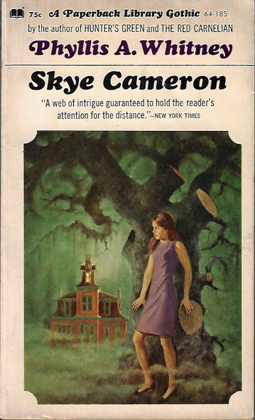 Skye Cameron (Paperback Library Gothic 64-185) front cover by Phyllis A. Whitney