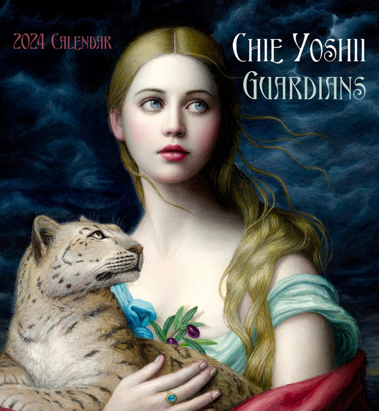 Chie Yoshii: Guardians 2024 Wall Calendar front cover by Chie Yoshii, ISBN: 1087507138