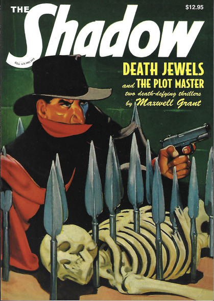 The Shadow 21: The Plot Master /Death Jewels front cover by Maxwell Grant, ISBN: 1934943053