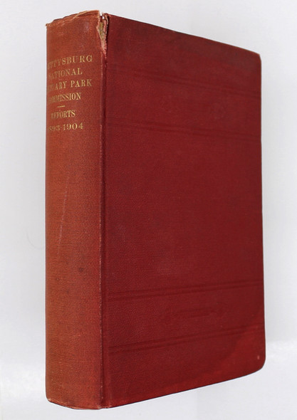 Annual Reports of the Gettysburg National Military Park Commission to the Secretary of War 1893-1904 front cover by John P. Nicholson