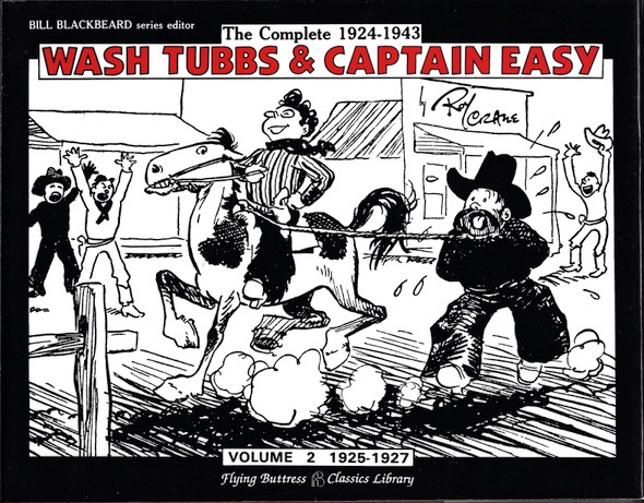 The Complete Wash Tubbs & Captain Easy, Vol. 2: 1924-1927 front cover by Roy Crane, Bill Blackbeard, ISBN: 0918348455
