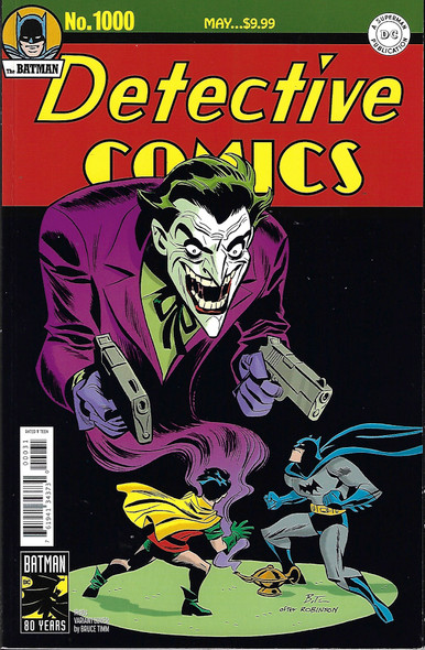 Detective Comics 1000 May 2019 (1940's Bruce Timm Variant) front cover by Peter Tomasi, Bruce Timm