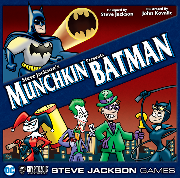 Steve Jackson Games Munchkin Presents Batman front cover