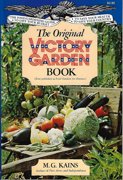 Original Victory Garden Bk front cover by M. G. Kains, ISBN: 0812824288