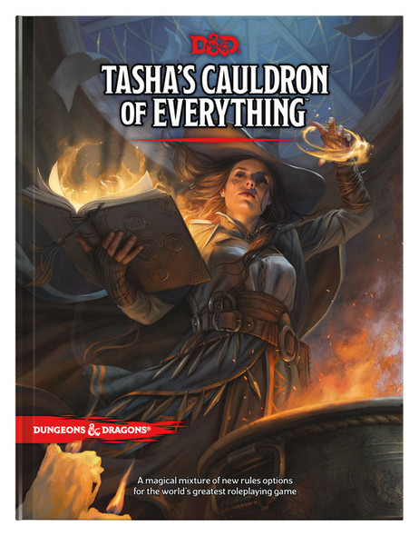 Tasha's Cauldron of Everything (D&D Rules Expansion) (Dungeons & Dragons) front cover by Wizards RPG Team, ISBN: 0786967021