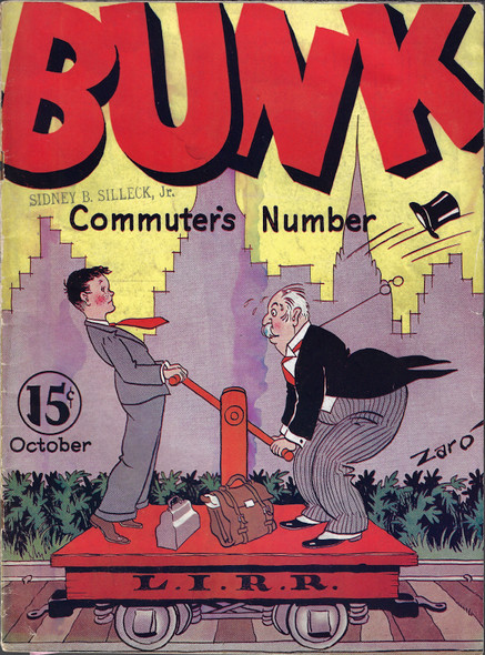 Bunk: The Commuter's Number (October 1932 Vol. 11, No. 3) front cover