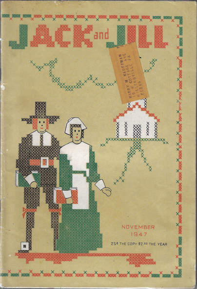 Jack and Jill Magazine, November 1947 front cover