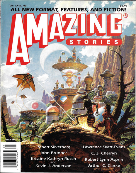 Amazing Stories Magazine Issue 558 (Vol. 66, No. 1) front cover by Kim Mohan, ISBN: 156076287X