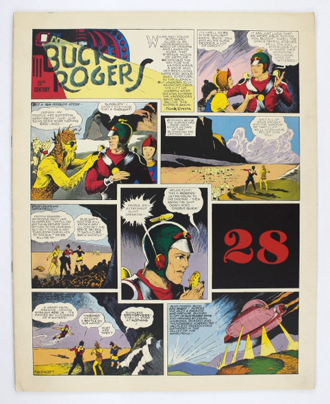 Buck Rogers 2430 A.D. Sunday Pages: Collection 28, comics 325-336 (June 14 - August 30, 1936) front cover by Philip Nowlan, Dick Calkins