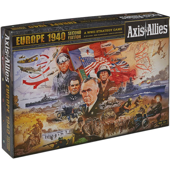 Axis & Allies: 1940 Europe Second Edition front cover