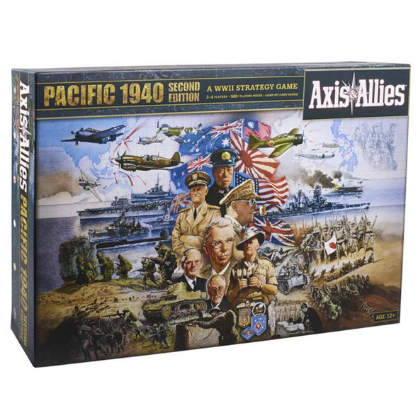 Axis & Allies: 1940 Pacific Second Edition front cover