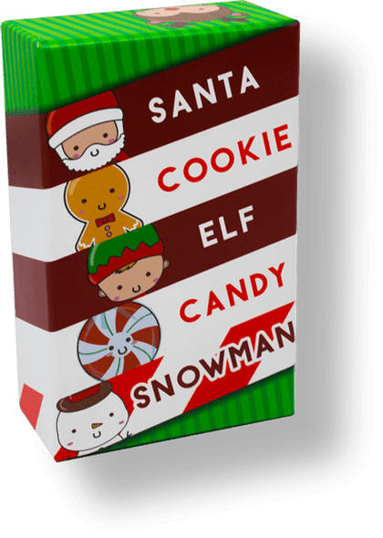 Santa Cookie Elf Candy Snowman front cover