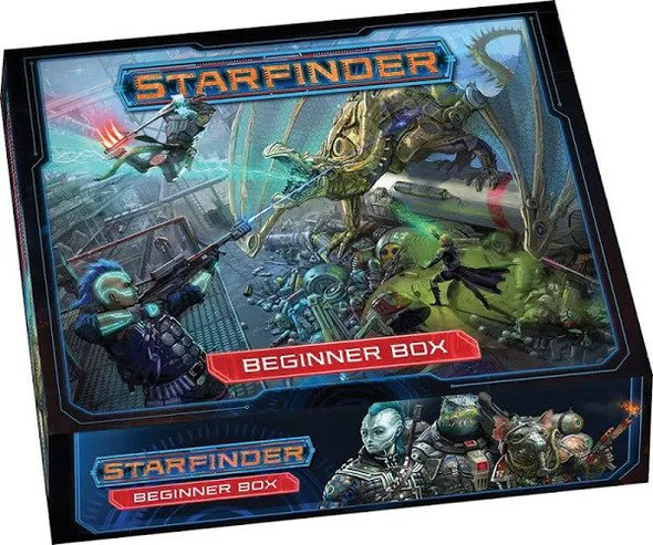 Starfinder Roleplaying Game: Beginner Box front cover by Amanda Hamon Kunz,Rob McCreary,Joe Pasini,Owen K. C. Stephens, ISBN: 1640781234