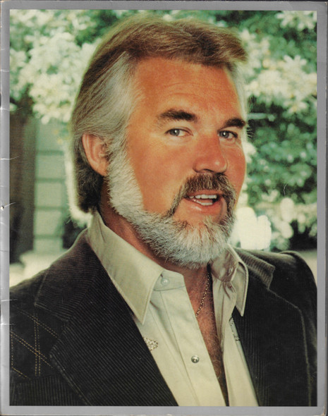 Kenny Rogers Tour Book front cover