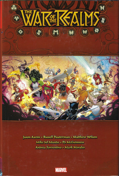 The War of the Realms Omnibus front cover by Jason Aaron, ISBN: 1302934015