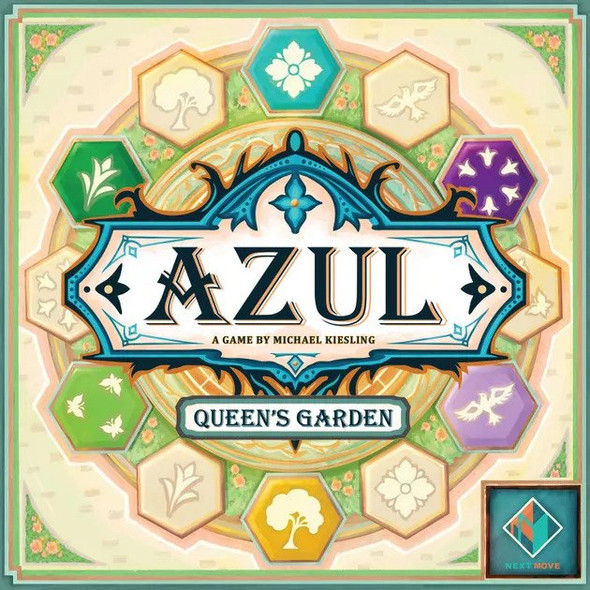 Azul Queen's Garden Board Game front cover