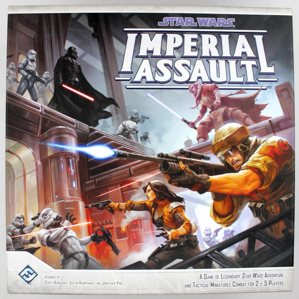 Star Wars: Imperial Assault (with Figure Packs) front cover by Konieczka, Corey, Kemppainen, Justin, Ying, Jonathan, ISBN: 1616619902