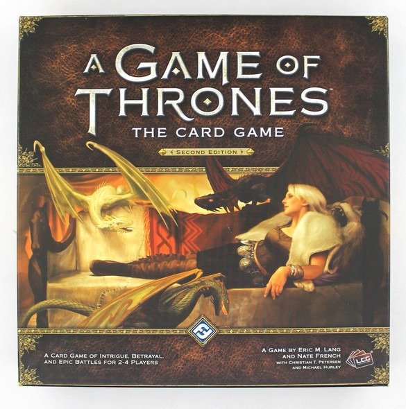 A Game of Thrones: The Card Game Core Set (Second Edition) front cover, ISBN: 1633441903