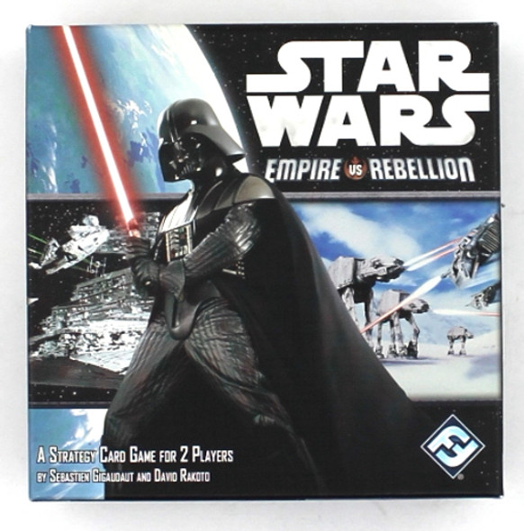 Star Wars Empire Vs. Rebellion Card Game (Base Game) front cover, ISBN: 1616618078