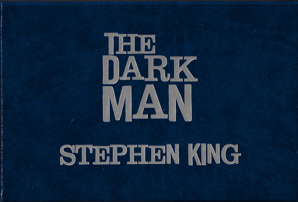 The Dark Man: An Illustrated Poem (SLIPCASED EDITION) front cover by Stephen King, ISBN: 1587674254