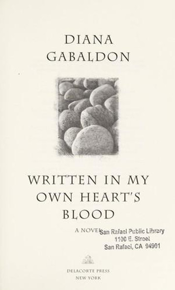 Written in My Own Heart's Blood 8 Outlander front cover by Diana Gabaldon, ISBN: 110188424X