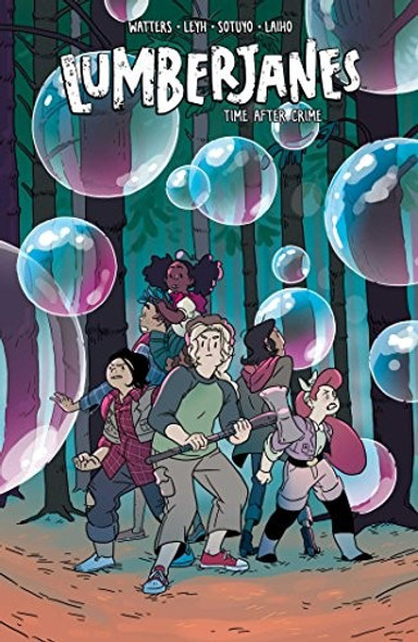 Time After Crime 11 Lumberjanes front cover by Kat Leyh, ISBN: 1684153255