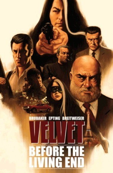 Velvet Volume 1: Before the Living End front cover by Ed Brubaker, Steve Epting, Bettie Breitweiser, ISBN: 1607069644