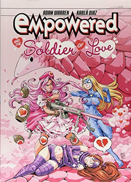 Empowered and the Soldier of Love front cover by Adam Warren, ISBN: 1506707033