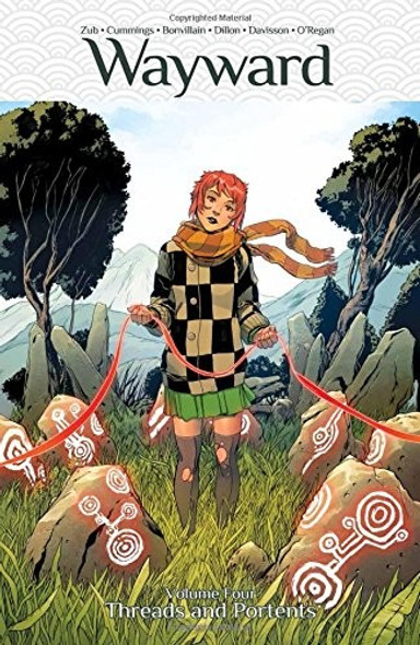 Wayward Volume 4: Threads and Portents front cover by Jim Zubkavich, Steve Cummings, Tamra Bonvillain, ISBN: 1534300538