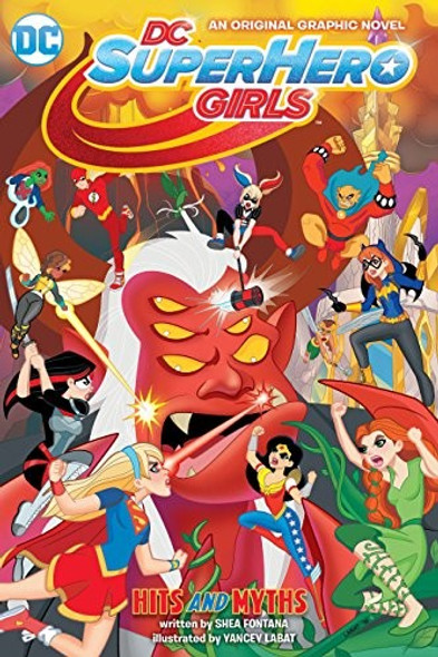Hits and Myths 2 DC Super Hero Girls front cover by DC Comics, ISBN: 1401267610