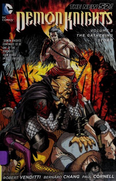 Demon Knights Vol. 3: The Gathering Storm (The New 52) front cover by Paul Cornell, Robert Venditti, ISBN: 1401242693