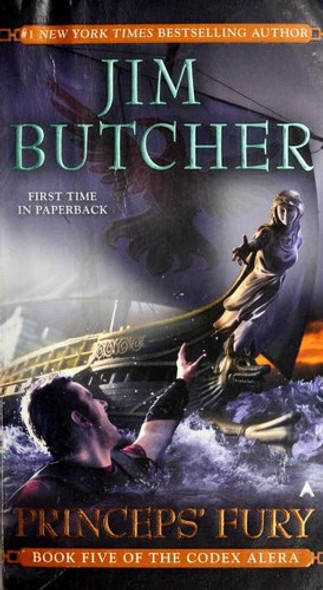 Princeps' Fury 5 Codex Alera front cover by Jim Butcher, ISBN: 0441017967