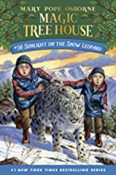 Sunlight on the Snow Leopard 36 Magic Tree House front cover by Mary Pope Osborne, ISBN: 0593177509