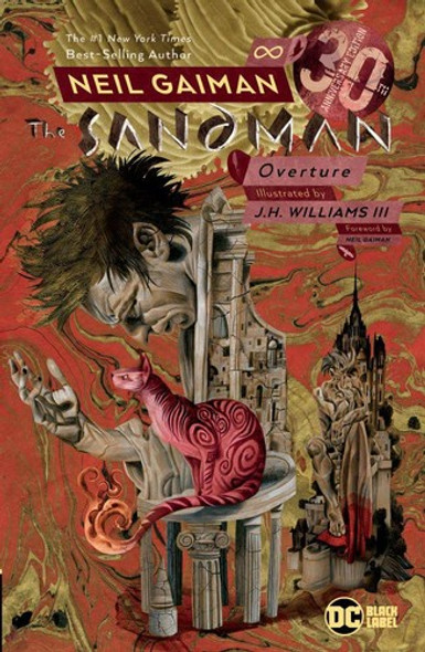 Sandman: Overture 30th Anniversary Edition front cover by Neil Gaiman, ISBN: 1401294529