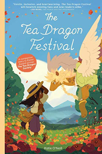 The Tea Dragon Festival 2 Tea Dragon Society front cover by Katie O'Neill, ISBN: 1620109832