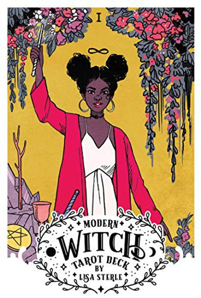 Modern Witch Tarot Deck front cover by Lisa Sterle, ISBN: 1454938684