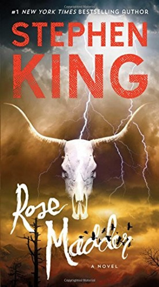 Rose Madder front cover by Stephen King, ISBN: 1501143689