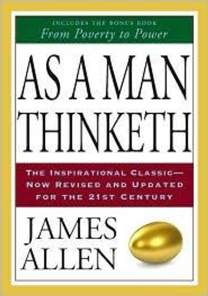 As a Man Thinketh front cover by James Allen, ISBN: 1585426385