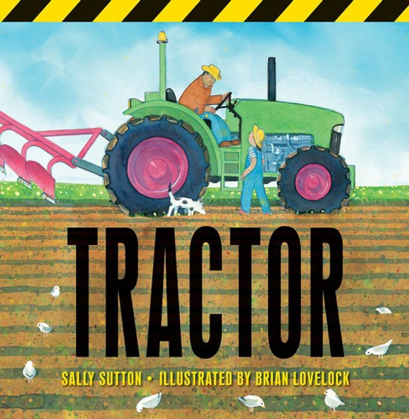 Tractor front cover by Sally Sutton, ISBN: 1536225045
