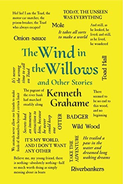 The Wind in the Willows and Other Stories (Word Cloud Classics) front cover by Kenneth Grahame, ISBN: 1684126614