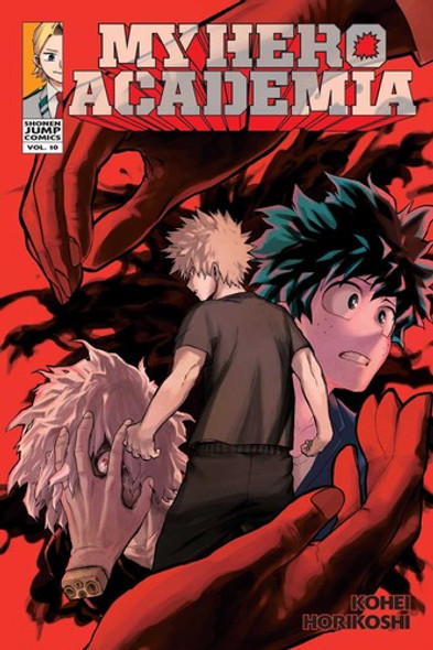 My Hero Academia, Vol. 10 front cover by Kohei Horikoshi, ISBN: 1421594374