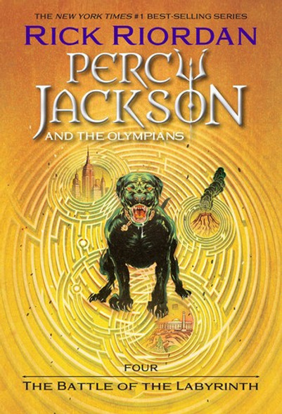 The Battle of the Labyrinth 4 Percy Jackson & the Olympians front cover by Rick Riordan, ISBN: 1368051464