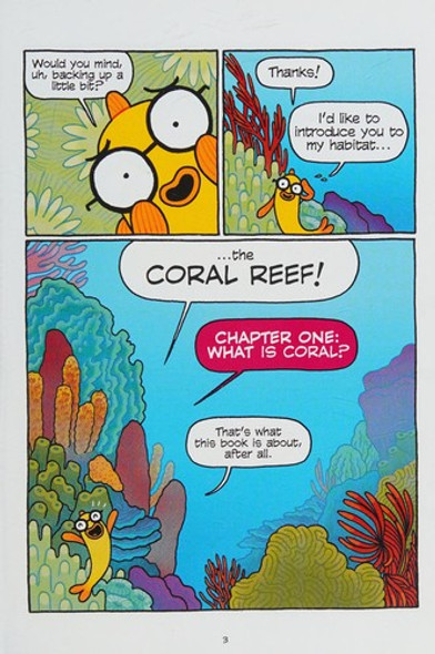 Coral Reefs: Cities of the Ocean (Science Comics) front cover by Maris Wicks, ISBN: 1626721459